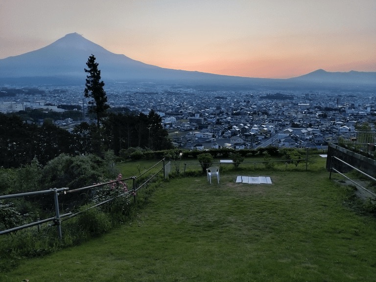 富士山絶景上段サイト A-4 -04